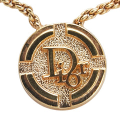 ディオール ペンダントネックレス ゴールド メッキ レディース Dior 中古