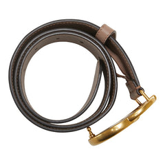 グッチ GGマーモント ベルト サイズ:75/30 400593 ベージュ レザー レディース GUCCI 【中古】