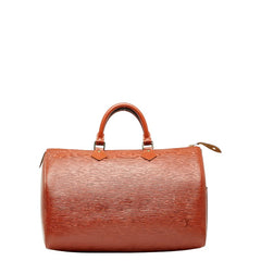 ルイ ヴィトン エピ スピーディ35 ハンドバッグ ボストンバッグ M42993 ケニアブラウン レザー レディース LOUIS VUITTON 【中古】