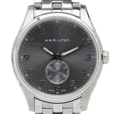 ハミルトン ジャズマスター 腕時計 H38411183 ( H384110) クオーツ グレー文字盤 ステンレススチール サファイアクリスタル メンズ HAMILTON 【中古】