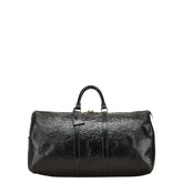 ルイ ヴィトン エピ キーポル55 ボストンバッグ トラベルバッグ M59052 ノワール ブラック レザー レディース LOUIS VUITTON 【中古】