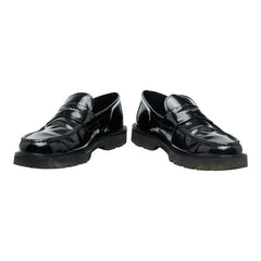 コールハーン × フラグメント FRAGMENT アメリカンクラシックス ペニー ローファー サイズ:US10(27.5) C38641 ブラック エナメル EVA/TPUラバー メンズ COLE HAAN 【中古】