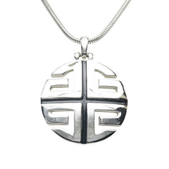 ジバンシー ロゴ ネックレス シルバー メタル レディース Givenchy 【中古】