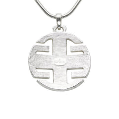 ジバンシー ロゴ ネックレス シルバー メタル レディース Givenchy 【中古】