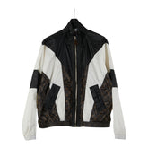 ルイ ヴィトン モノグラム ウィンドブレーカー ブルゾン サイズ:44 ブラック ホワイト ブラウン ナイロン レディース LOUIS VUITTON 【中古】