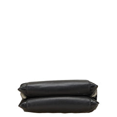 シャネル ココマーク マトラッセ 斜め掛け チェーン ショルダーバッグ ブラック レザー レディース CHANEL 【中古】