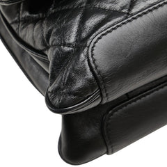 シャネル ココマーク マトラッセ 斜め掛け チェーン ショルダーバッグ ブラック レザー レディース CHANEL 【中古】