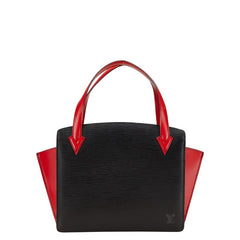 ルイ ヴィトン エピ ヴァレンヌ ハンドバッグ M52387 ノワール ブラック カスティリアンレッド レザー レディース LOUIS VUITTON 【中古】