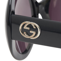 グッチ インターロッキングG サングラス GG2401 ブラック プラスチック レディース GUCCI 【中古】