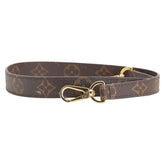 ルイ ヴィトン モノグラム ショルダーストラップ ブラウン PVC レディース LOUIS VUITTON 【中古】