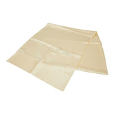 カルティエ ロゴ パンテール モチーフ ストール ホワイト アイボリー シルク レディース CARTIER 【中古】