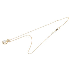 タサキ K18YG イエローゴールド アコヤパール7.7mm ダイヤ0.05ct ペンダントネックレス レディース TASAKI 【中古】