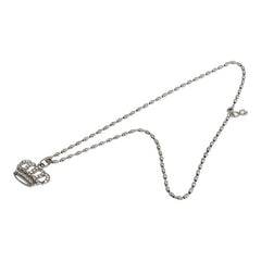 ドルチェアンドガッバーナ クラウン 王冠 モチーフ ネックレス メタル ラインストーン レディース DOLCE&GABBANA 【中古】