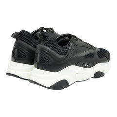 ディオール B22 スニーカー サイズ:44 ブラック ホワイト ファブリック レザー メンズ Dior 【中古】