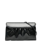 グッチ オールドグッチ ヴィンテージ ショルダーバッグ 斜め掛け 004 056 0181 ブラック レザー レディース GUCCI 【中古】