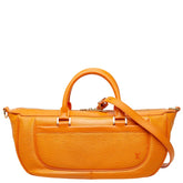 ルイ ヴィトン エピ ダヌーラMM ハンドバッグ ショルダーバッグ 2WAY M5910H マンダリン オレンジ レザー レディース LOUIS VUITTON 【中古】