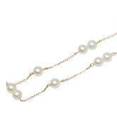 K18YG イエローゴールド アコヤパール5.5mm ネックレス レディース 【中古】