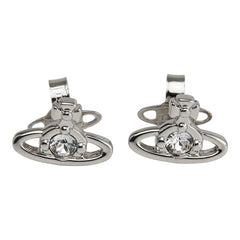 ヴィヴィアンウエストウッド オーブ スタッドピアス シルバー メタル ラインストーン レディース Vivienne Westwood 【中古】