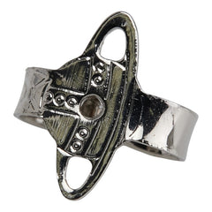 ヴィヴィアンウエストウッド オーブ スタッドピアス シルバー メタル ラインストーン レディース Vivienne Westwood 【中古】