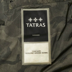 タトラス 16AW ドミツァーノ DOMIZIANO ダウンジャケット サイズ:03 MTA6ES4289 ブラック カモフラ ナイロン ダウン/フェザー メンズ TATRAS 【中古】