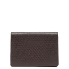 ダンヒル 名刺入れ カードケース ワインレッド ブラウン レザー レディース Dunhill 【中古】