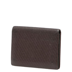 ダンヒル 名刺入れ カードケース ワインレッド ブラウン レザー レディース Dunhill 【中古】