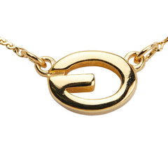 ジバンシー Gロゴ ネックレス ゴールド メッキ レディース Givenchy 【中古】