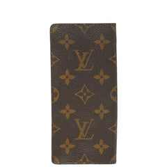 ルイ ヴィトン モノグラム エテュイ リュネット サーンプル メガネケース M62962 ブラウン PVC レディース LOUIS VUITTON 【中古】