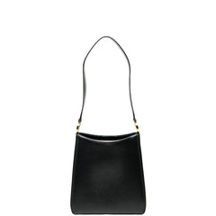 サルヴァトーレフェラガモ ガンチーニ ワンショルダーバッグ E218165 ブラック レザー レディース Salvatore Ferragamo 【中古】