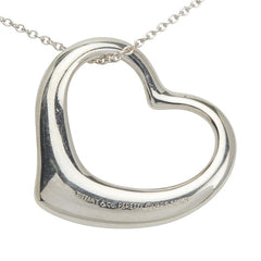 ティファニー オープンハート ネックレス SV925 シルバー レディース TIFFANY&Co. 【中古】