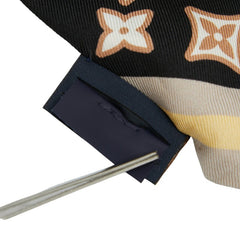 ルイ ヴィトン モノグラム バンドーBB ビジュエルド スカーフ M78854 ピンク ブラック マルチカラー シルク レディース LOUIS VUITTON 【中古】