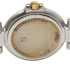 ダンヒル 腕時計 クオーツ ホワイト文字盤 ステンレススチール メッキ レディース Dunhill 【中古】