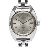 セイコー ベルト(社外品) 腕時計 2205.0050 自動巻き シルバー文字盤 ステンレススチール レディース SEIKO 【中古】