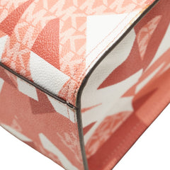 マイケルコース ケンリー トートバッグ ショルダーバッグ 2WAY ピンク PVC レザー レディース Michael Kors 【中古】