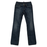 ディースクエアード デニムパンツ サイズ:40 ブルー コットン レディース DSQUARED2 【中古】