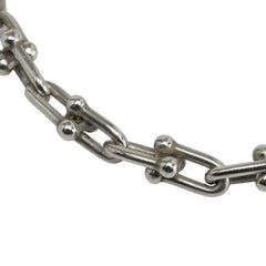 ティファニー ハードウェア スモールリンク ラージサイズ ブレスレット SV925 シルバー レディース TIFFANY&Co. 【中古】