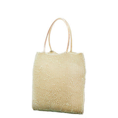 アンテプリマ ワイヤーバッグ ハンドバッグ トートバッグ グリーン イエロー ビニール レディース ANTEPRIMA 【中古】