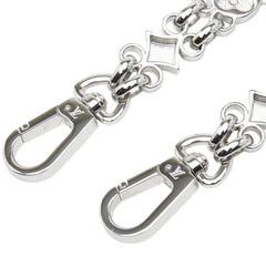 ルイ ヴィトン モノグラム チェーンストラップ ウォレットチェーン シルバー メタル メンズ LOUIS VUITTON 【中古】