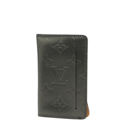 ルイ ヴィトン モノグラム マット クロシェットGM キーケース M65130 ブラック レザー レディース LOUIS VUITTON 【中古】