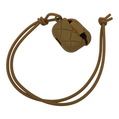 ボッテガヴェネタ イントレチャート AirPods Pro ケース イヤホンケース ブラウン ラバー レディース BOTTEGAVENETA 【中古】