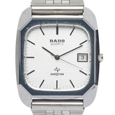 ラドー ダイヤスター 腕時計 732.9616.3 クオーツ シルバー文字盤 ステンレススチール メンズ RADO 【中古】