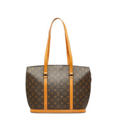 ルイ ヴィトン モノグラム バビロン トートバッグ ワンショルダーバッグ M51102 ブラウン PVC レザー レディース LOUIS VUITTON 【中古】