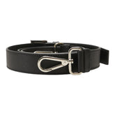 プラダ ロゴ ショルダーストラップ ブラック サフィアーノレザー レディース PRADA 【中古】