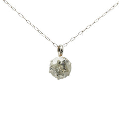 Pt900 プラチナ Pt850 プラチナ ダイヤ1.062ct プチネックレス レディース 【中古】