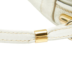 グッチ オールドグッチ 斜め掛け ショルダーバッグ 007 37 5575 ホワイト レザー レディース GUCCI 【中古】