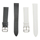 エルメス Hウォッチ用 ベルト 尾錠付き ブラック ホワイト ヴォーエプソン レディース HERMES 【中古】