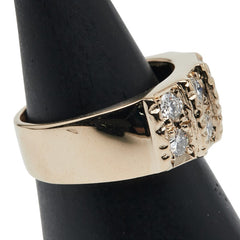 K18YG イエローゴールド ダイヤ0.80ct リング 指輪 レディース 11号 【中古】