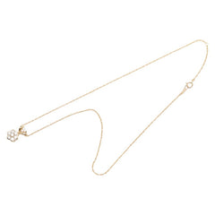 K18YG イエローゴールド ダイヤ0.51ct ペンダントネックレス レディース 【中古】