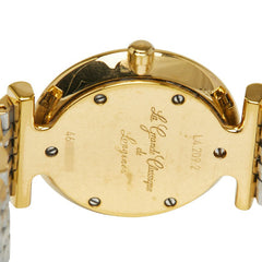 ロンジン グラン クラシック ドゥ ロンジン 腕時計 L4.209.2.11.2 クオーツ ホワイト文字盤 ステンレススチール レディース LONGINES 【中古】