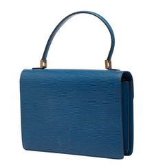 ルイ ヴィトン エピ コンコルド ハンドバッグ M52135 トレドブルー レザー レディース LOUIS VUITTON 【中古】